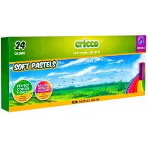 Cricco soft pastels set, 24 colors — Cricco WIKR-1042910