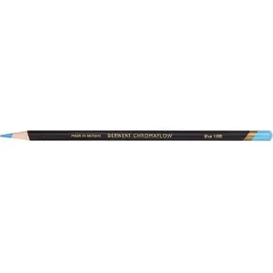 Krāsains zīmulis Derwent Chromaflow Blue no Derwent — viens zils zīmulis