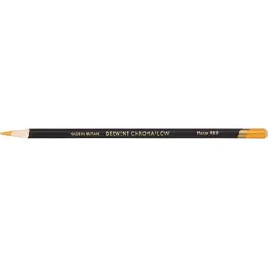 Colored pencil Derwent Chromaflow — Derwent model 2306034, orange shade