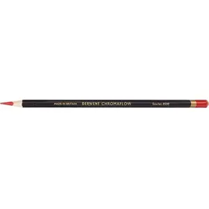 Colored Pencil Derwent Chromaflow — Derwent 2306039, red (single pencil)