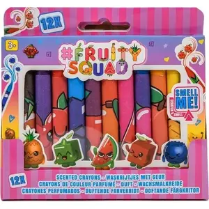 Ароматные восковые карандаши Create it! FRUITYSQUAD 12 цветов FS60354