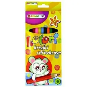 Colored Pencil Set Penmate Kolori — 12 Colors, wooden artist pencils