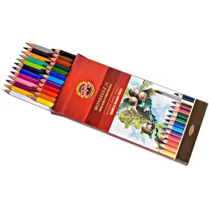Colored pencils KOH-I-NOOR Mondeluz set — 24 colors (model 147174)