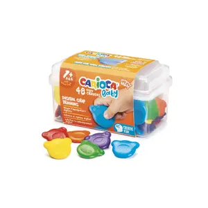 Crayons Carioca Teddy Crayons BABY — 48 pieces, 6 colours, for ages 1+
