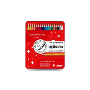 Pencil set Caran d’Arche 1285.718 — 18 soft coloured pencils, assorted colours, FSC, CE