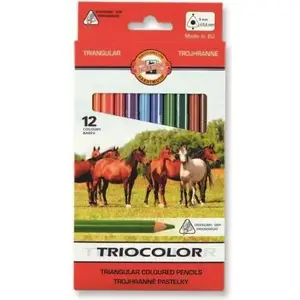 Colored Pencils KOH-I-NOOR Triocolor 12 colors
