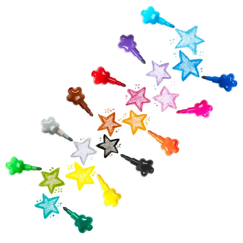 Kolorowe Baloniki OOLY Stack of Stars — 24 gab. Photo 5