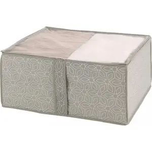 Storage box Wenko Balance 55 x 20 x 40 cm fabric taupe