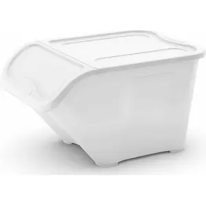 Storage Bin Sourcing RESOLUTION BIN ALL IN BOX L 39L — Milky White, 39 L capacity