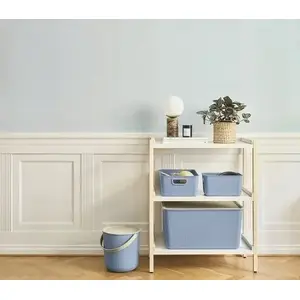Storage container plast team Akita 10 L beige