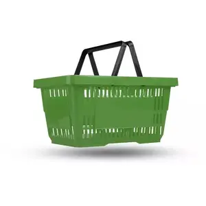 Shopping Basket No name Indkøbskurv 24.5×44×28 cm Green, 1 pc