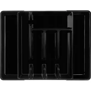 Plastic drawer insert/organizer Ruhhy 24748 — compartmental storage tray for drawers