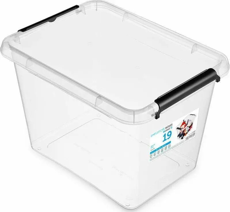 Taisnstūrveida uzglabāšanas konteineris ORPLAST Simple Box