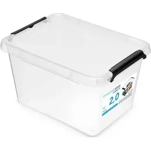 Storage Container ORPLAST SimpleStore 2 L transparent universal organizer