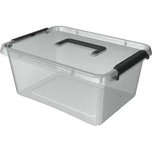 Storage Box ORPLAST OR0006, 12.5 L capacity, plastic organizer container