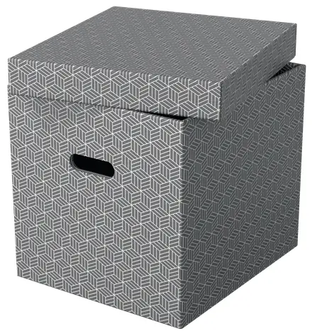 Esselte Home Storage Box Cube Pack of 3 Photo 2