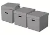 Esselte Home Storage Box Cube Pack of 3 Photo 3