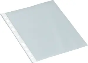 Folder sleeves Bantex A4-Lommer 100 pcs, A4 document pockets clear plastic