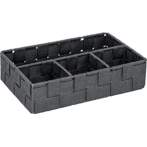 Organizer box Wenko Adria Small 26 x 6.5 x 17 cm polypropylene, gray