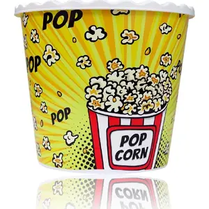 Popkorna trauks 2,2 l (Ø17×H15 cm) papīra — Katex