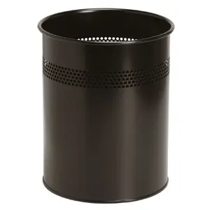 Trash bin Twinco 2010-1 15 L round metal, 26 cm diameter, 320 mm height