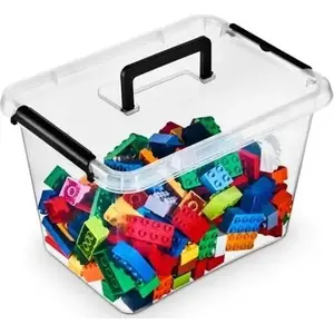 Plastmasas trauks ar vāku un rokturi ORPLAST 19 l — modelis 1533 SIMPLE