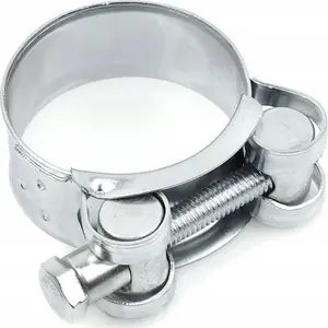 Cable clamp band GEKO G17355 GBS W1 29–31 mm, stainless steel hose clamp, pack sizes 10/50/200