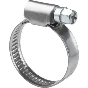 Šļūtenes skava Dedra 200–220 mm, lentes platums 9 mm, tērauds W2