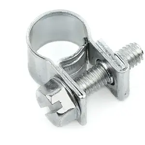 Hose clamp GEKO mini GBS W1 7–9 mm, stainless steel, small adjustable band