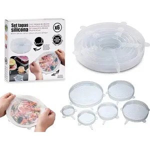 Комплект покрывал Bigbuy Home Narzuta Silikon 6 предметов чехлы 3×19×19 см