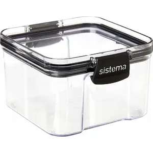 Food container sistema Tritan Square 460 ml — airtight reusable lunch box, BPA-free