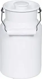 Milk Jug RIESS Classic ceramic narrow 1 L, white