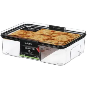 Food storage container sistema Tritan Ultra Rectangle 1.7L, BPA-free Tritan material, rectangular 1.7 litre