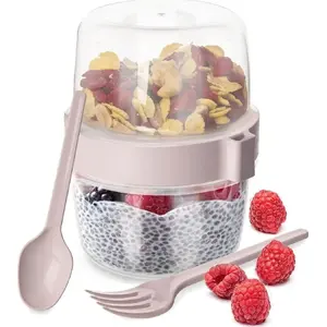 Food container ORION Orion 370 ml — yogurt cup with spoon, lunchbox