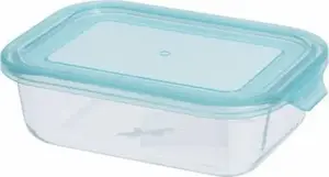 Stikla pārtikas uzglabāšanas trauks Excellent Houseware 630 ml - modelis 120219, hermētiska vāciņš