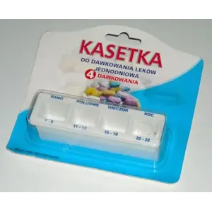 Кассета для выдачи лекарств El-Comp KD4-A для дневной дозировки, модель 33439