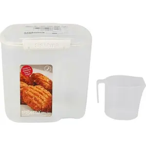 Food storage container set sistema Bake it 2.4 L with measuring cup, model 1240