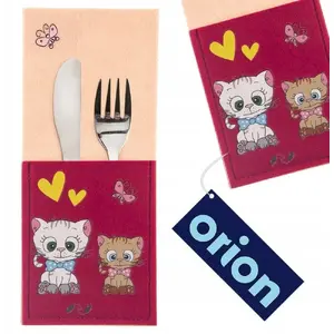 Cutlery case ORION KOTEK 21×9 cm — fabric pouch for fork, knife, spoon