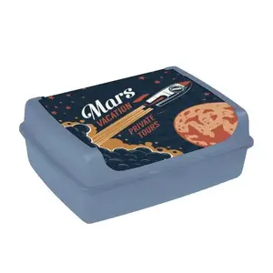 Food container MPL Power click-box midi Carla Space 1L, 17×13×7 cm, blue