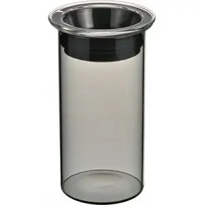 Glass Storage Canister HARIO Colors Canister 400 ml, Gray