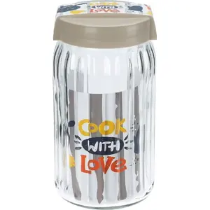 Герметичная банка для сыпучих продуктов Home&Styling Collection Szczelny słoik 1,7 л