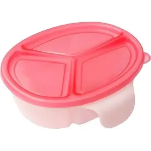 Pārtikas uzglabāšanas trauks ORPLAST 4544742913908, rozā, atkārtoti lietojams plastmasas