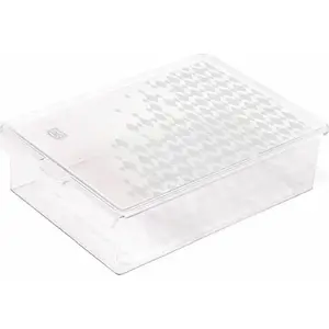 Food storage container Branq Clear Box 1181 with lid — plastic refrigerator box