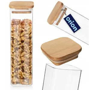 Glass Dry Food Storage Jar with Lid and Seal 600 ml — ORION