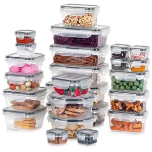 Food storage container set Vilde 24 pieces with lids and seals (model 229159)