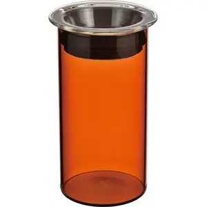 Стеклянный контейнер HARIO Colors Canister 400 мл — янтарное стекло для хранения