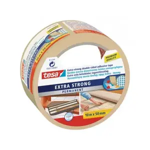 Divpusēja paklāju lenta Tesa Super Strong 50 mm × 10 m (H0567101)