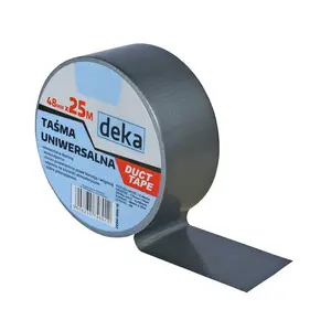 Deka DUCT TAPE SILVER — universāla līmlente 48 mm x 25 m