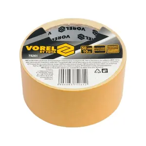 Līmlente Vorel 75261 — garums 10 m, platums 50 mm