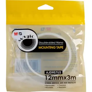 MG Nano Tape двусторонняя прозрачная 12 мм x 3 м Photo 1